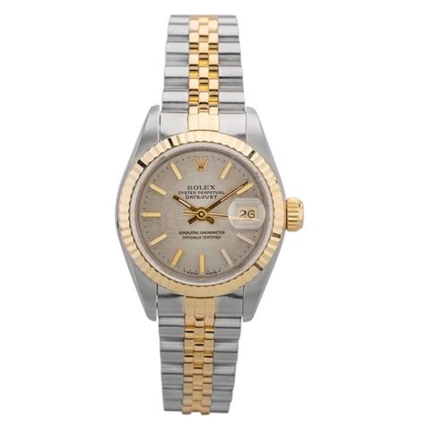 women's rolex second hand